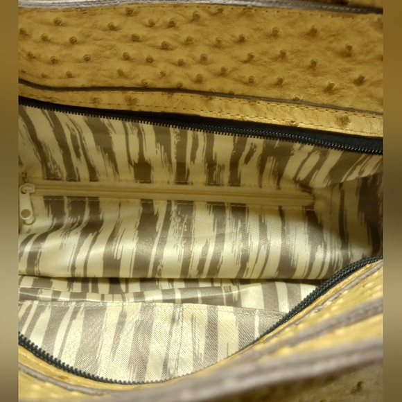 NWOT/ Tan Croc Embossed Faux leather Tote handbag - Picture 11 of 11